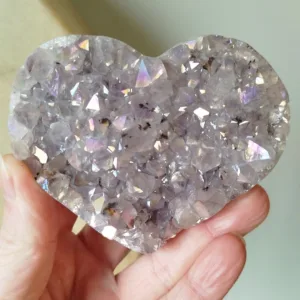 amethist hart met aura coating