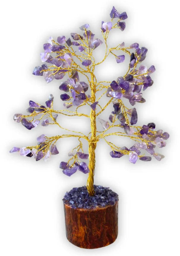 Edelsteen boompje Amethist