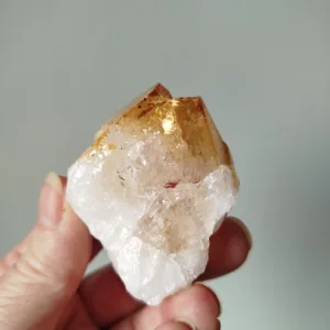 amethist punt gebrand