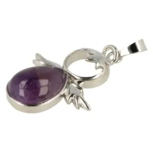 Beschermengel hanger los Amethist - Februari