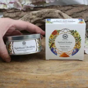 edelsteen geurkaars spiritual healing